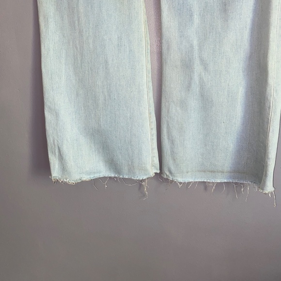 VERONICA BEARD Light Wash Florence Flare High Rise Size 31 or 12 - Picture 9 of 11
